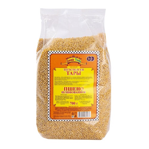Eurasia Foods пшено шлифованное, 700 гр